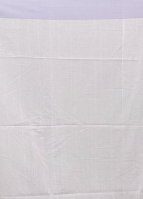 White Matka Silk Saree With Blouse Piece