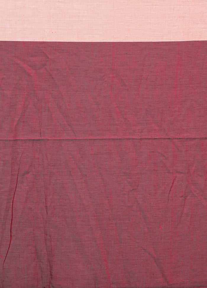 Pink Matka Silk Saree Without Blouse Piece