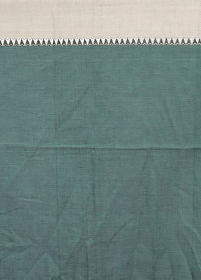 Green Matka Silk Saree Without Blouse Piece