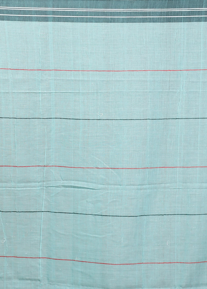 Green Matka Silk Saree With Blouse Piece