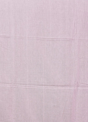 Pink Matka Silk Saree With Blouse Piece
