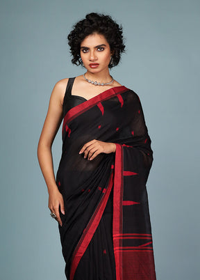 Maroon Matka Silk Saree Without Blouse Piece