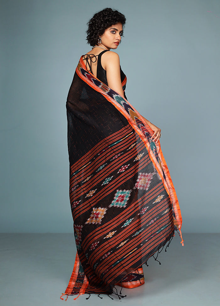 Multicolor Matka Silk Saree With Blouse Piece