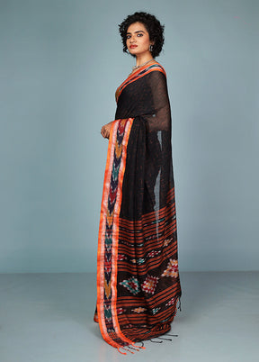 Multicolor Matka Silk Saree With Blouse Piece