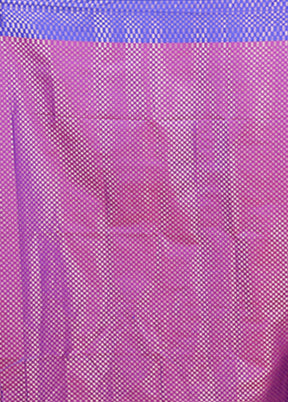 Pink Dupion Silk Saree With Blouse Piece