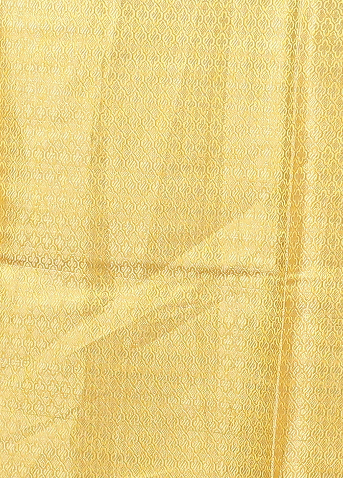 Multicolor Dupion Silk Saree With Blouse Piece
