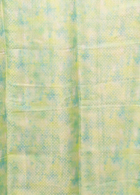 Multicolor Dupion Silk Saree With Blouse Piece