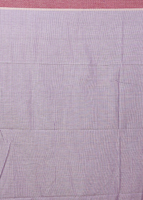 Purple Matka Silk Saree With Blouse Piece