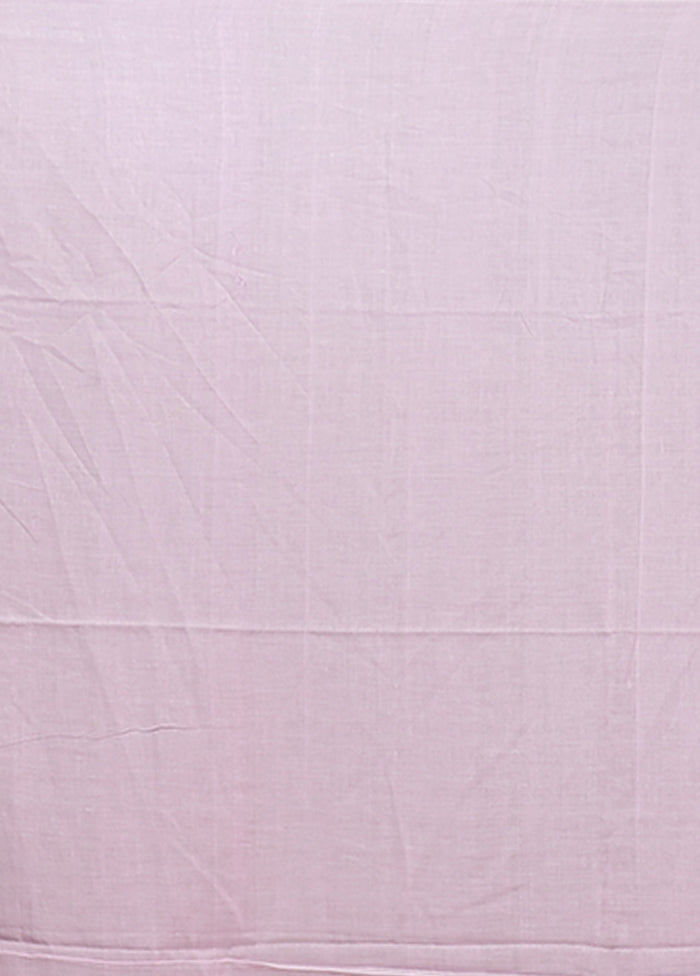 Pink Matka Silk Saree With Blouse Piece