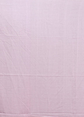 Pink Matka Silk Saree With Blouse Piece