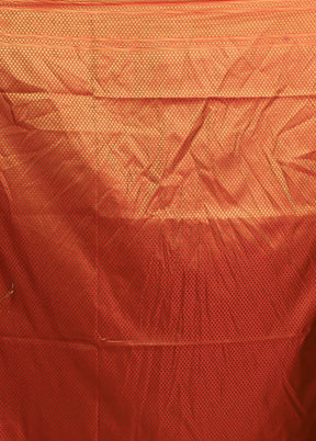 Cream Tanchoi Silk Saree With Blouse Piece