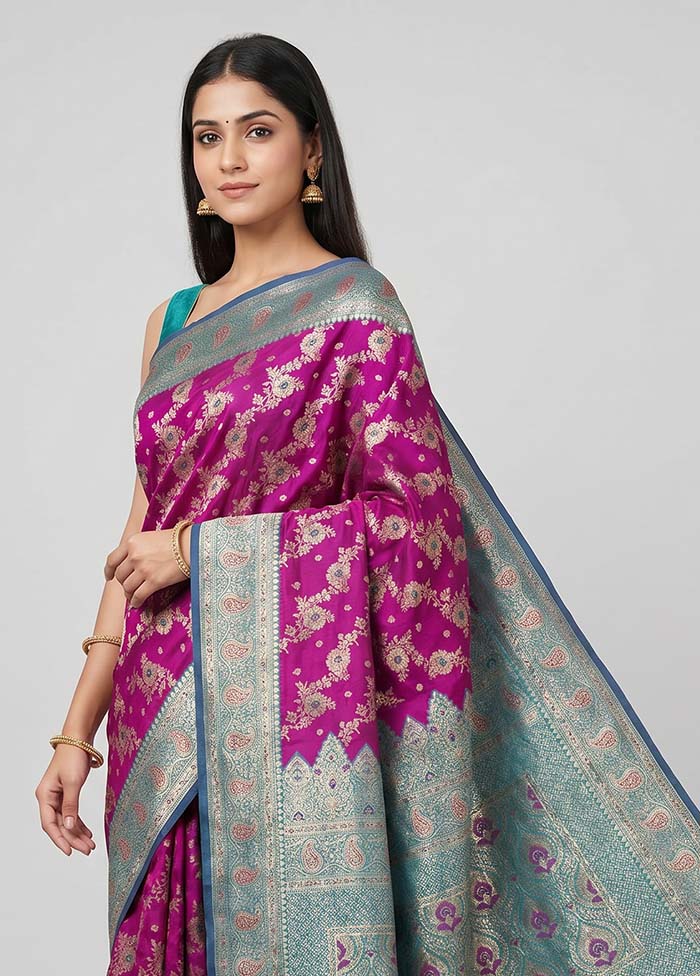 Black Dupion Silk Saree With Blouse Piece
