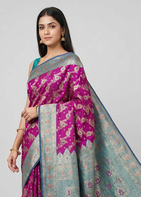 Black Dupion Silk Saree With Blouse Piece
