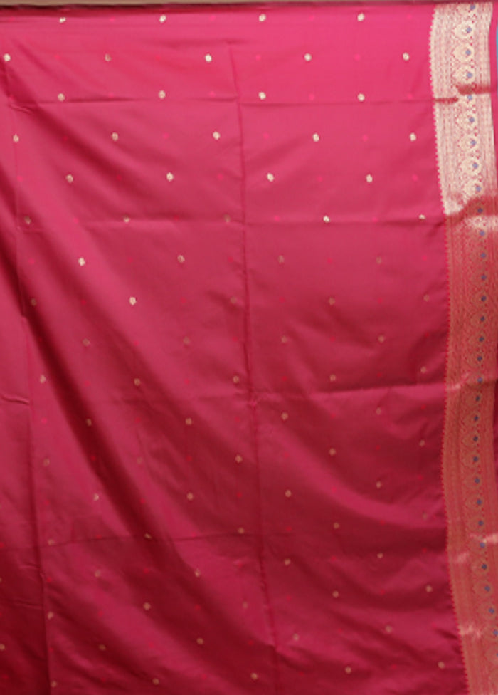 Green Dupion Silk Saree With Blouse Piece