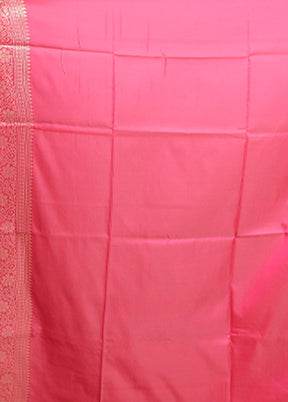 Cream Dupion Silk Saree With Blouse Piece