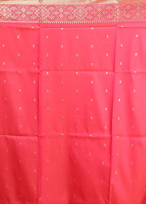Cream Dupion Silk Saree With Blouse Piece