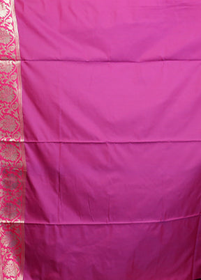 Green Dupion Silk Saree With Blouse Piece