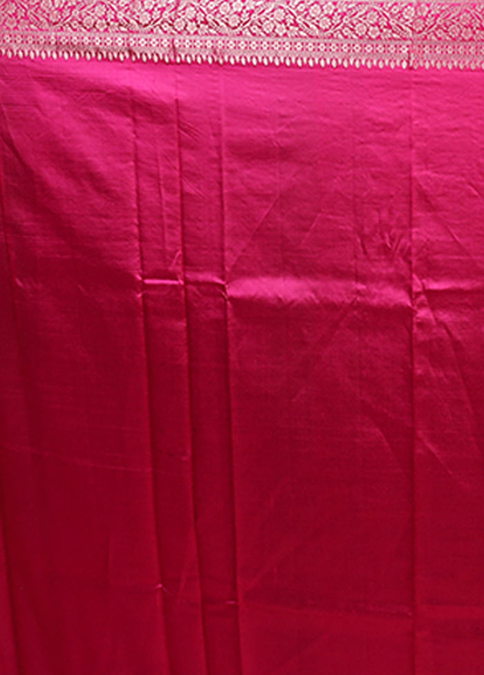 Cream Handloom Dupion Pure Silk Saree With Blouse Piece