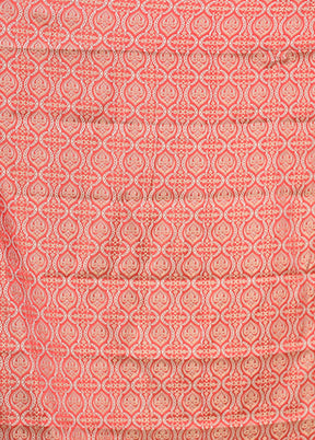 Cream Kanjivaram Silk Saree With Blouse Piece