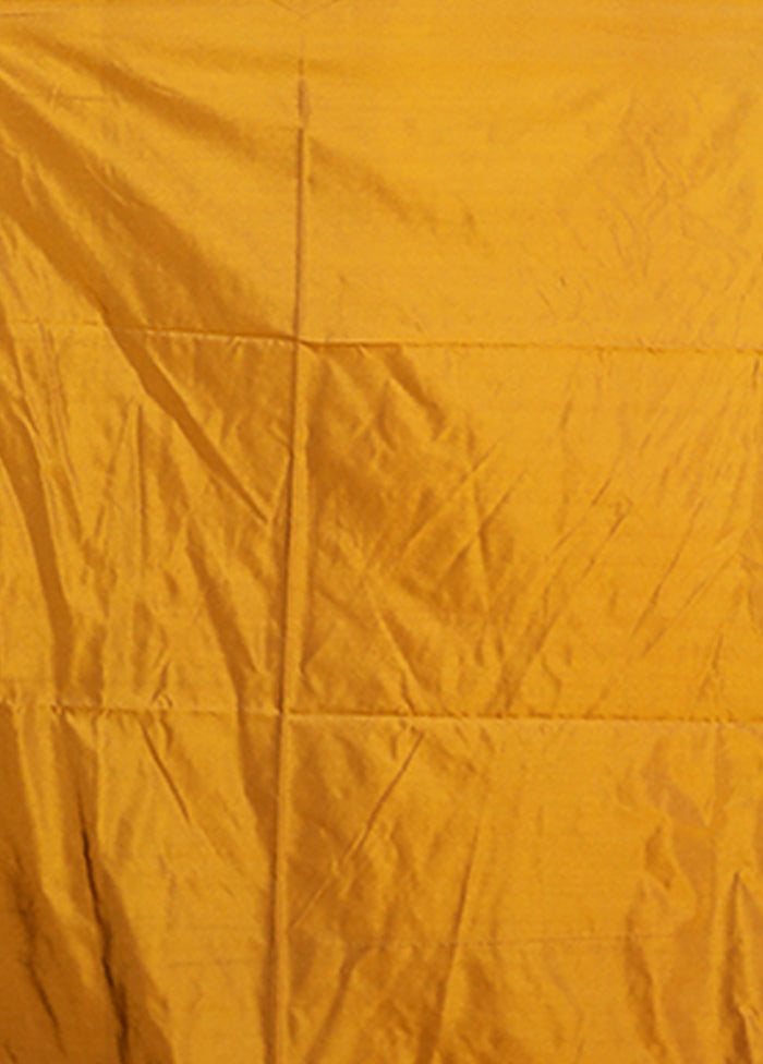 Blue Kanjivaram Silk Saree With Blouse Piece