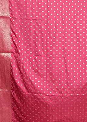 Purple Dupion Silk Saree With Blouse Piece