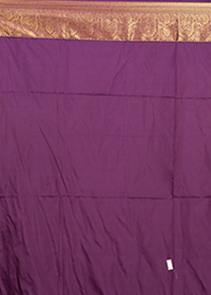 Pink Kanjivaram Silk Saree With Blouse Piece