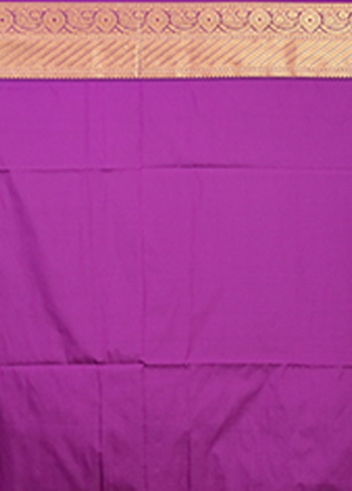 Green Kanjivaram Silk Saree With Blouse Piece