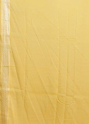 Pink Handloom Pure Georgette Saree With Blouse Piece