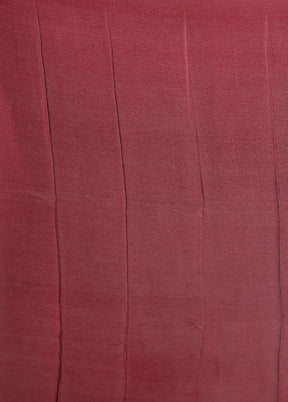 Black Printed Silk Saree With Blouse Piece