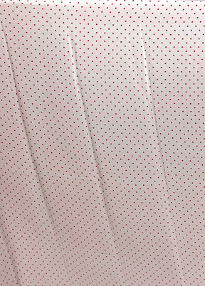 White Printed Silk Saree Without Blouse Piece