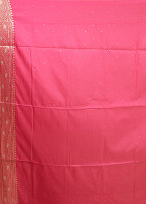Cream Dupion Silk Saree With Blouse Piece