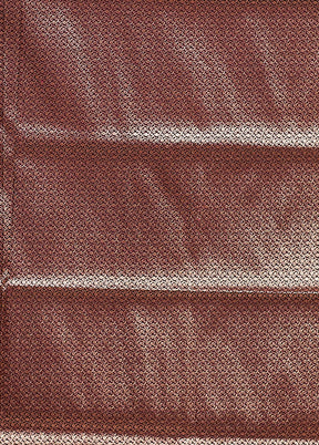 Purple Banarasi Silk Saree With Blouse Piece