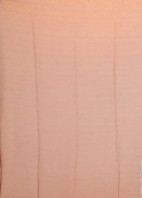 Yellow Chiffon Silk Saree With Blouse Piece