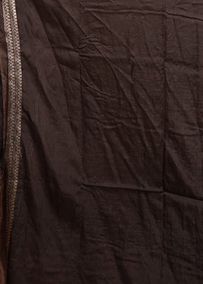 Black Georgette Saree With Blouse Piece