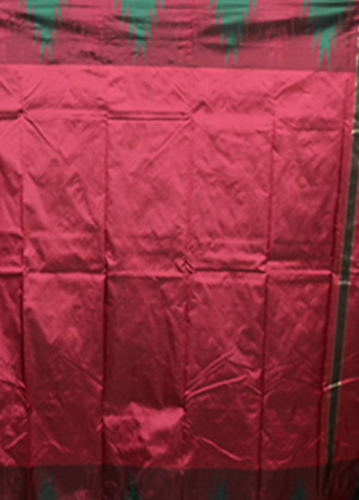Black Kanjivaram Silk Saree With Blouse Piece