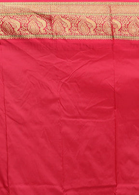 Blue Kanjivaram Silk Saree With Blouse Piece