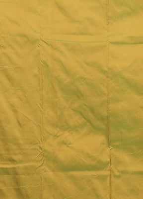 Green Kanjivaram Silk Saree With Blouse Piece