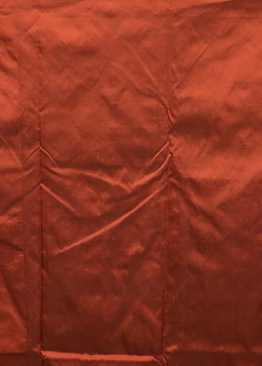 Maroon Kanjivaram Silk Saree With Blouse Piece