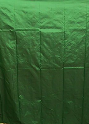 Green Kanjivaram Silk Saree With Blouse Piece