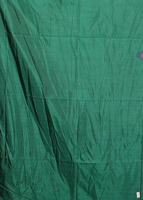 Purple Kanjivaram Silk Saree With Blouse Piece