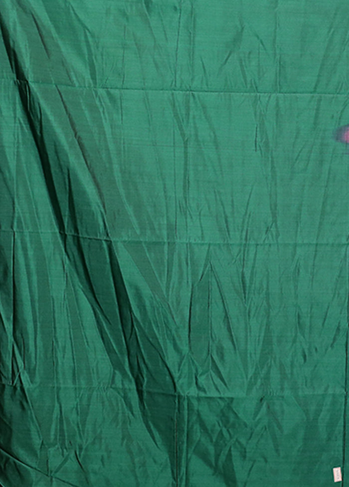 Purple Kanjivaram Silk Saree With Blouse Piece