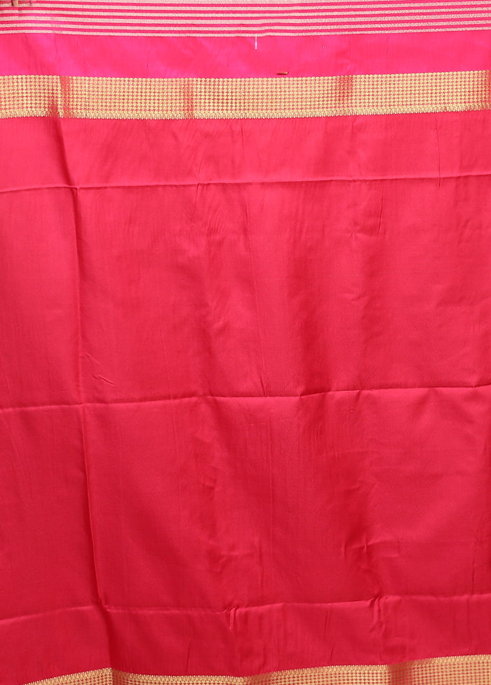 Green Kanjivaram Silk Saree With Blouse Piece