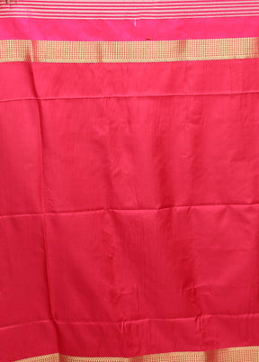 Green Kanjivaram Silk Saree With Blouse Piece