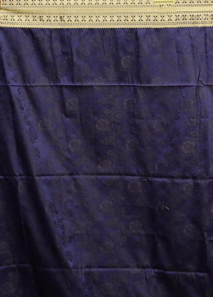 Maroon Kanjivaram Silk Saree With Blouse Piece