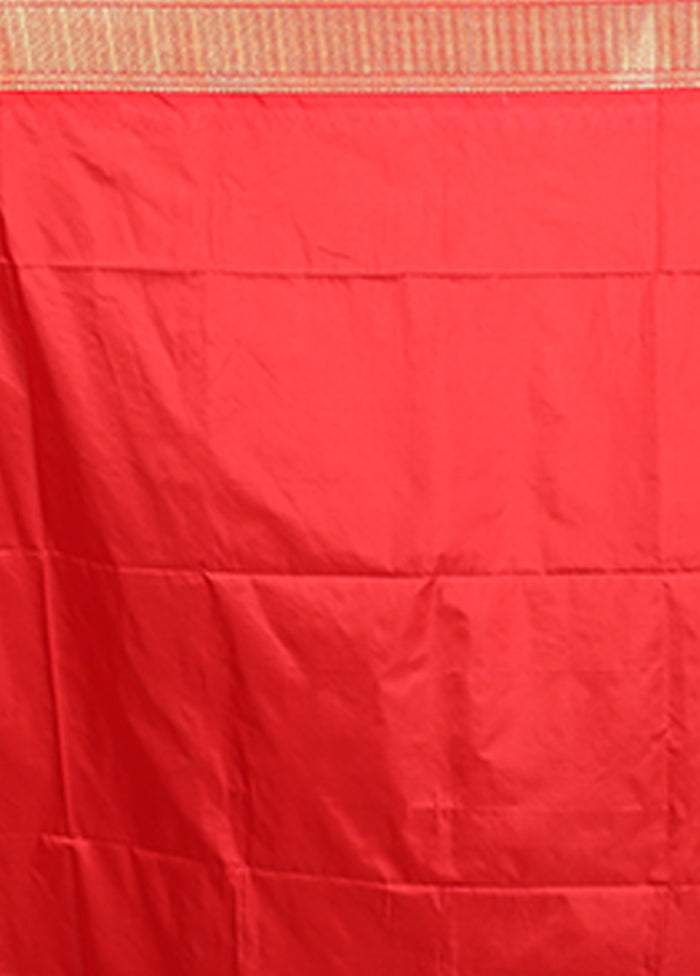 Cream Kanjivaram Silk Saree With Blouse Piece