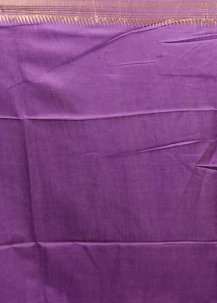 Cream Handloom Tussar Pure Silk Saree With Blouse Piece