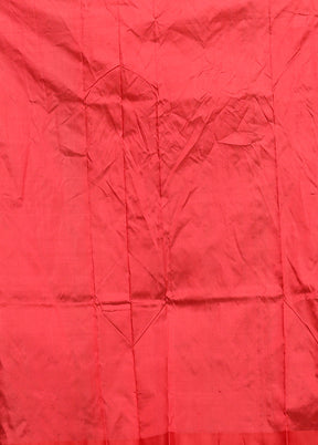 Purple Handloom Katan Pure Silk Saree With Blouse Piece