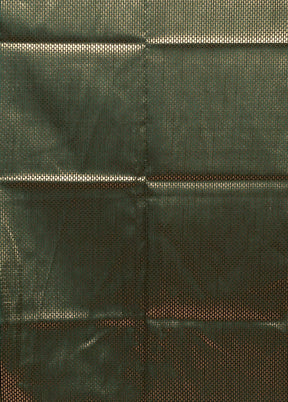 Green Dupion Silk Saree With Blouse Piece