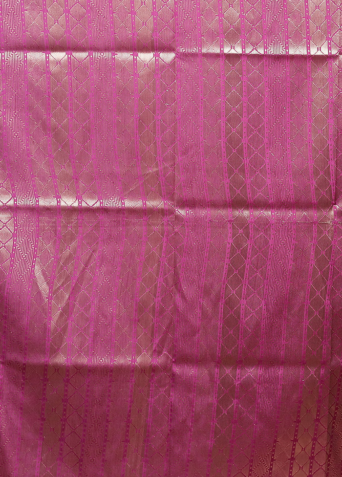 Green Dupion Silk Saree With Blouse Piece