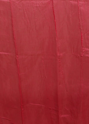 Pink Jamdani Cotton Saree Without Blouse Piece